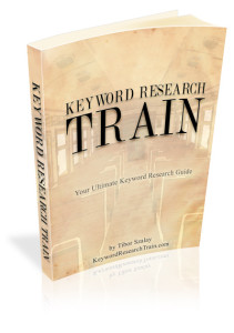 Book cover, product image for Tibor Szalay's Keyword Research Train