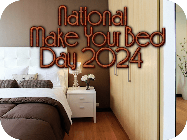 national-make-your-bed-day-2024