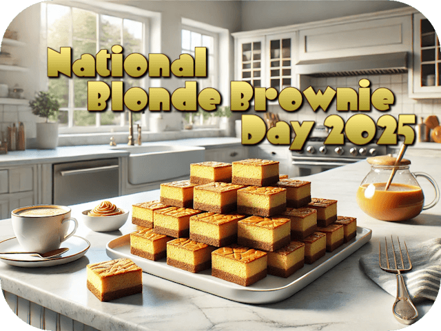 national-blonde-brownie-day-2025