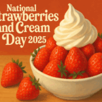 national-strawberries-and-cream-day-2025