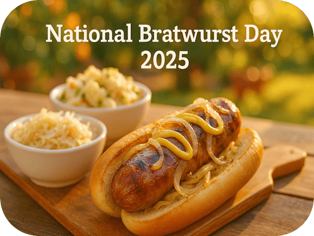 national-bratwurst-day-2025